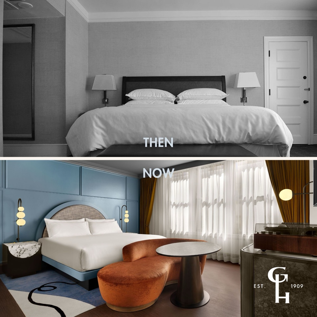 Before and after photo 10 of The Gunter Hotel renovation