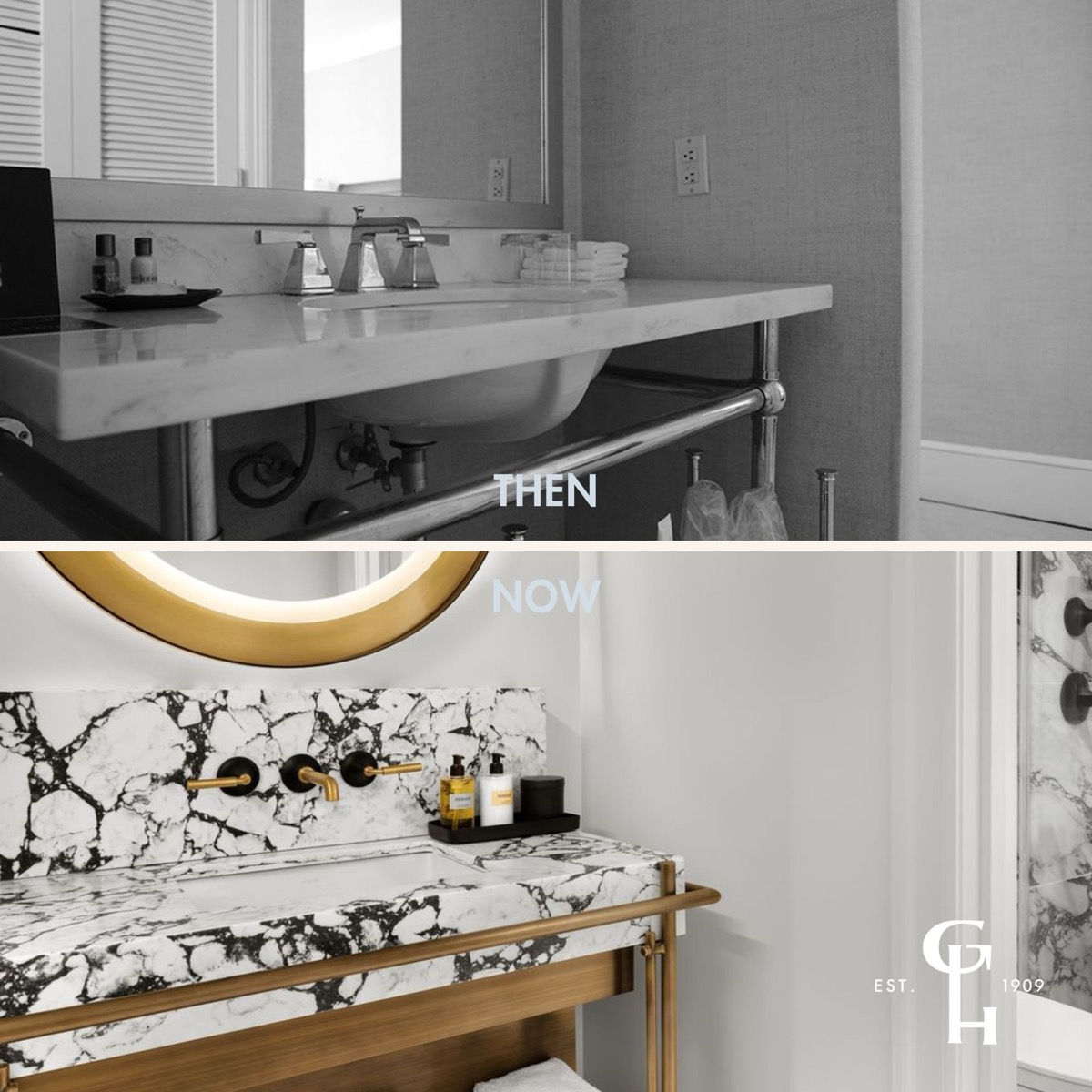 Before and after photo 13 of The Gunter Hotel renovation