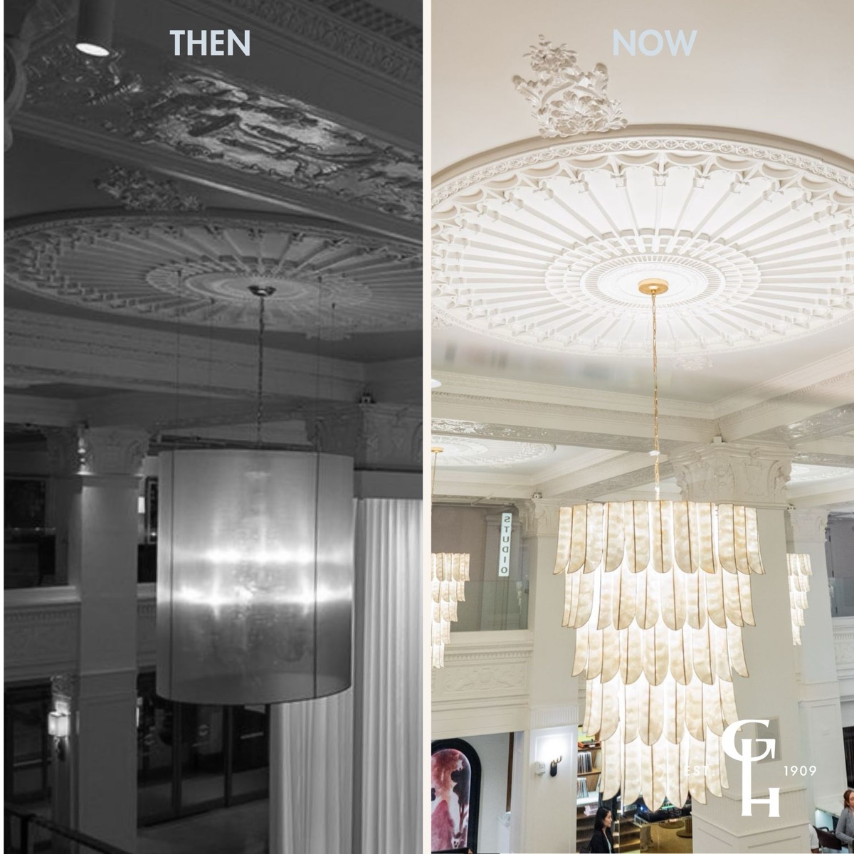 Before and after photo 2 of The Gunter Hotel renovation