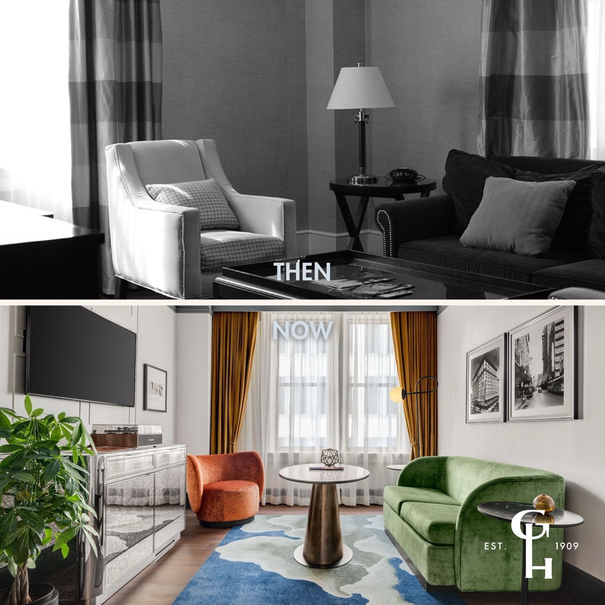 Before and after photo 9 of The Gunter Hotel renovation