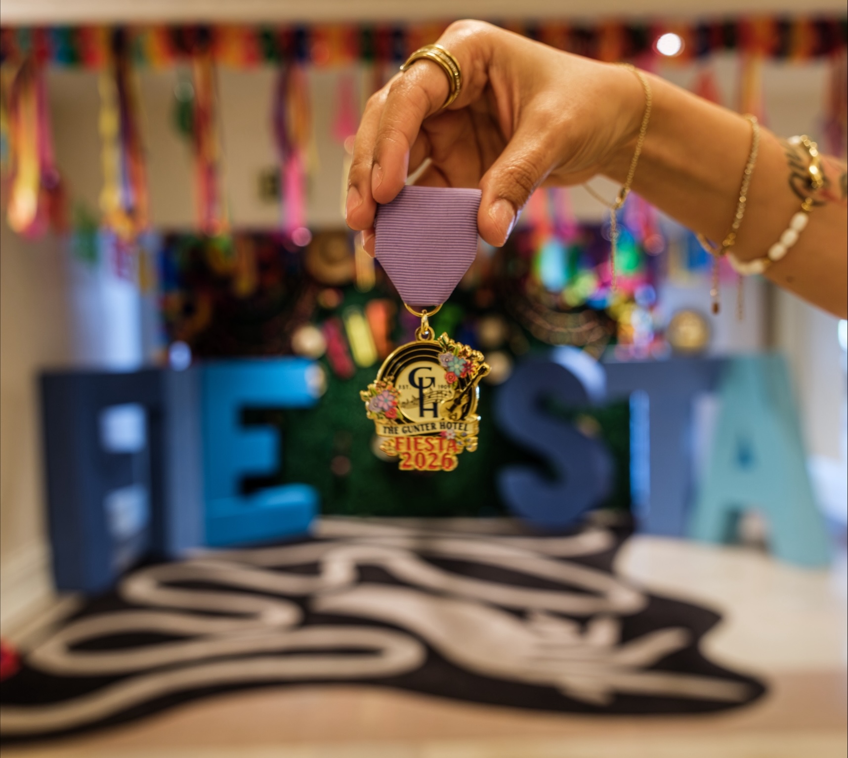 The Gunter Hotel Fiesta 2026 medal