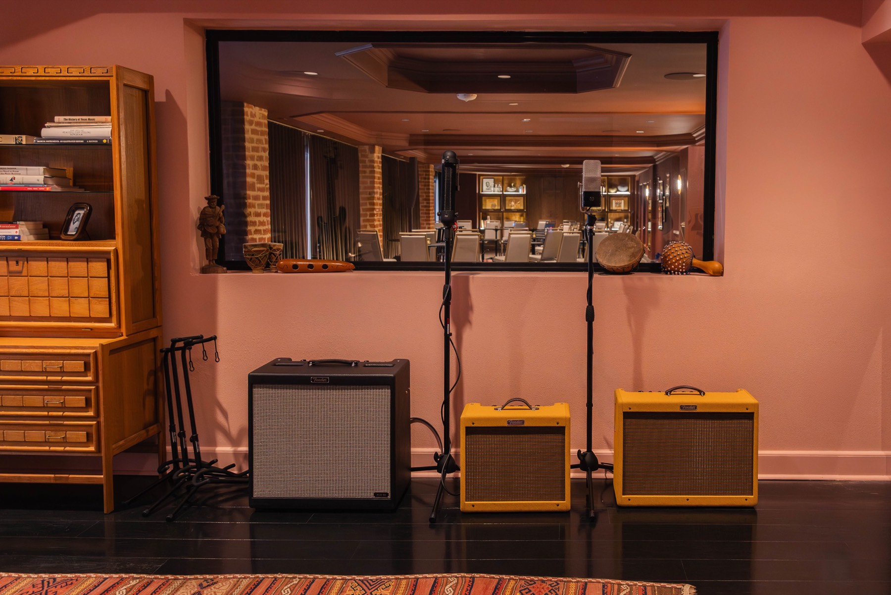 The Gunter Studio recording space in downtown San Antonio