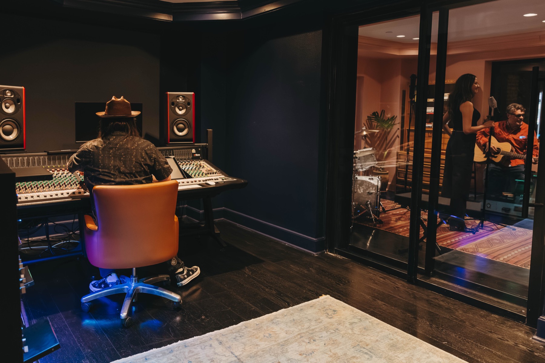 The Gunter Studio recording space in downtown San Antonio