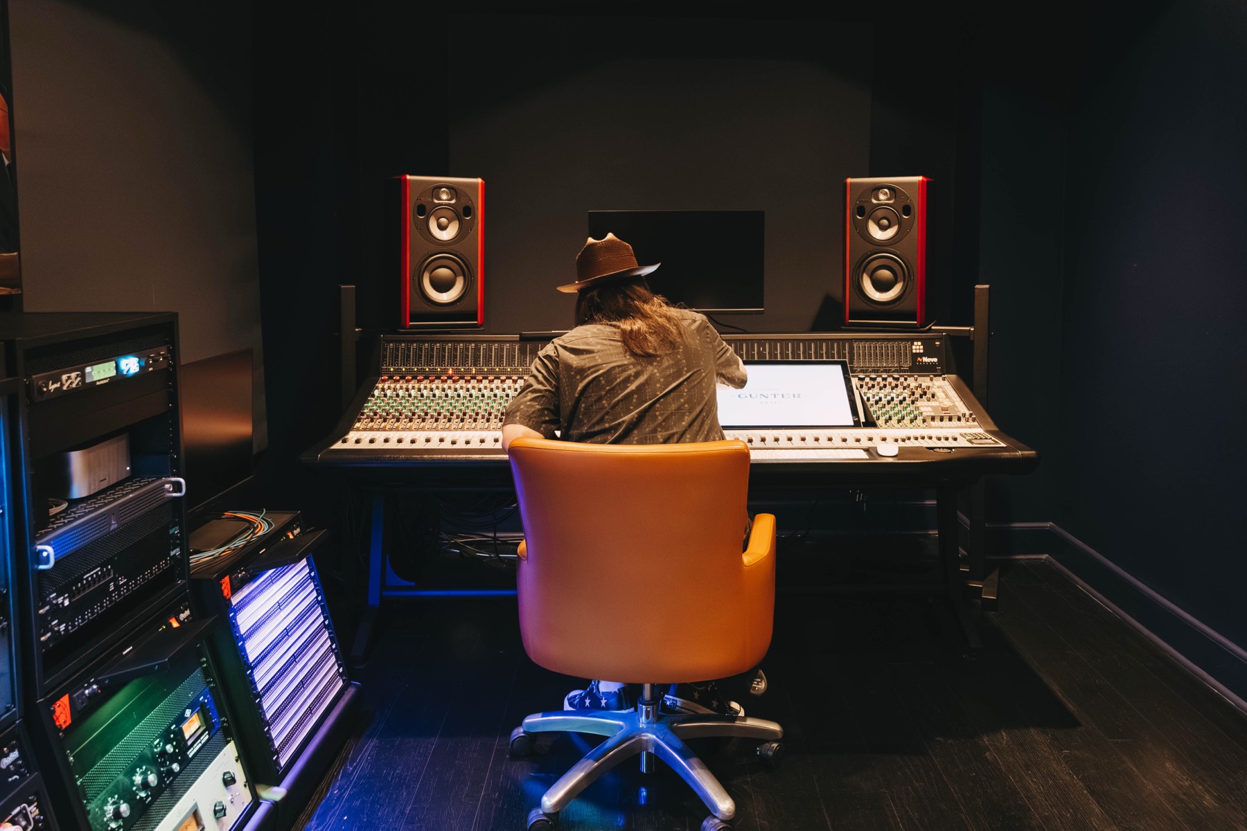 The Gunter Studio recording space in downtown San Antonio