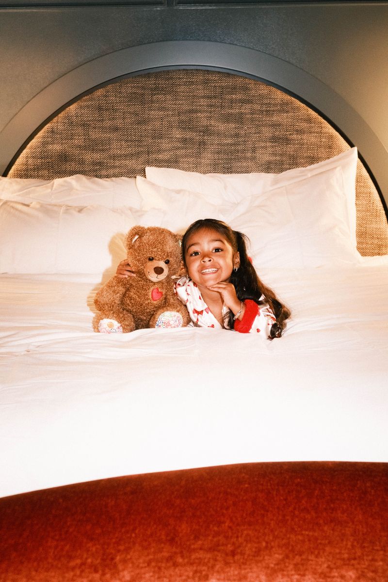 A couple with champagne